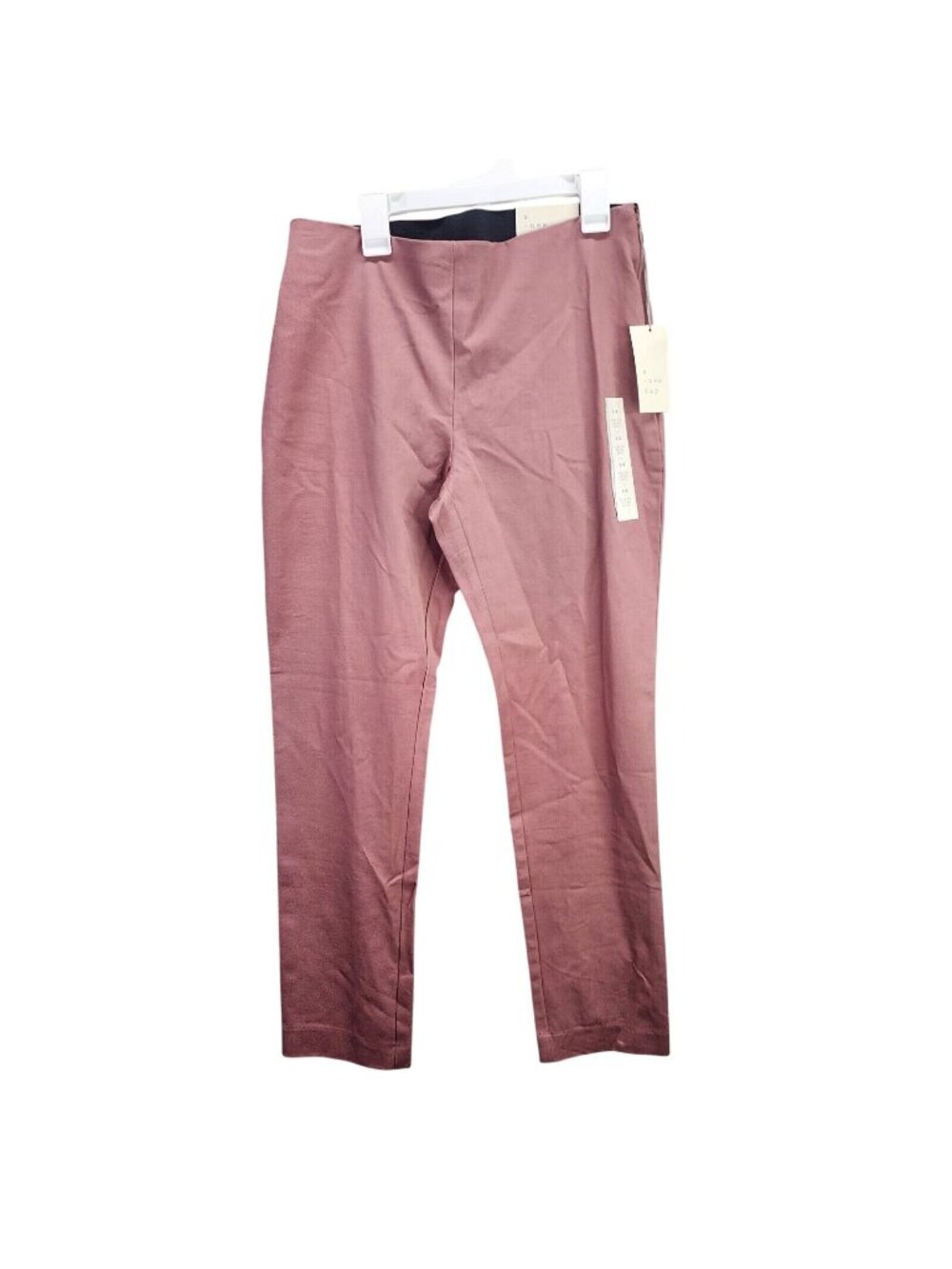 Womens A New Day Pink Skinny Ankle Pants High Rise Fitted Hip & Thigh Size 6